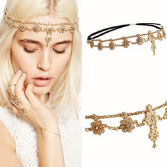 Boho Style Hair Band with Pendant Women's Head Accessories