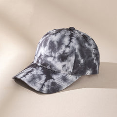 Tie Dye Y2K Baseball Cap Sports Sun Hat Men Dad Hats