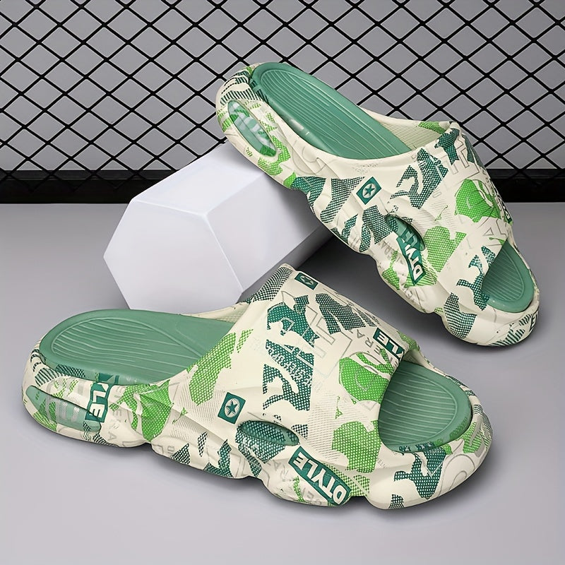 Personality Print Non-slip Outdoor Sports Sandals Slippers