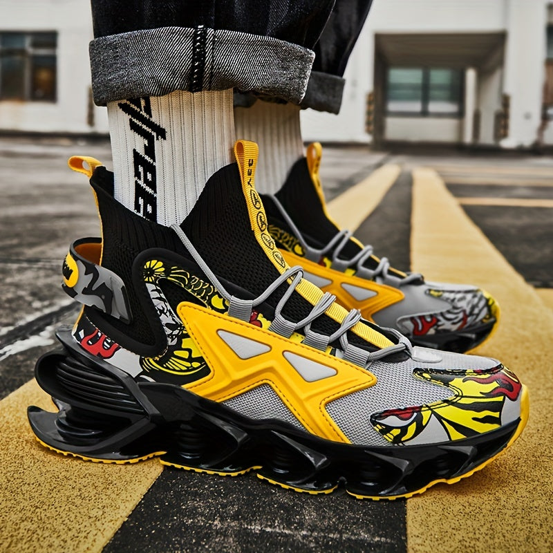 Men's Blade Sneakers For Jogging Tennis Gym - Spring/Summer