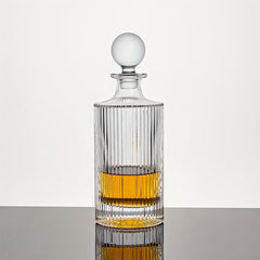 Whiskey Decanter Glass Stopper Square Bourbon Brandy Rum Liquor Wine Accessories