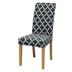 1pc Stretch Print Chair Slipcover Dining Room Kitchen Chair Covers