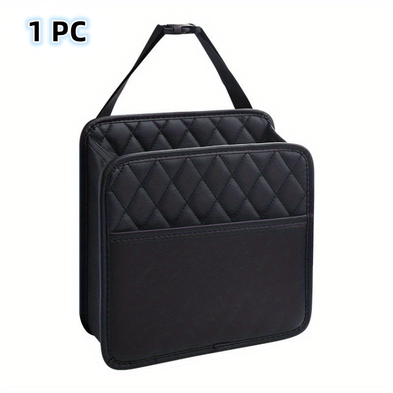 Car Multifunctional Storage Bag Trash Can Cleaning Bag 1PC Car Storage Bag
