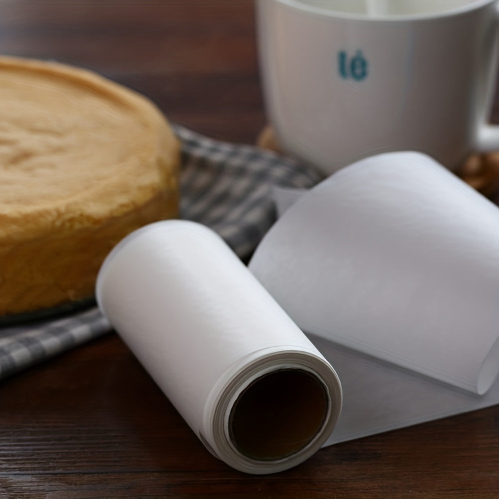 50M Roll Cake Pan Side Liners 10 X 164ft Stickless Baking Parchment Paper Roll