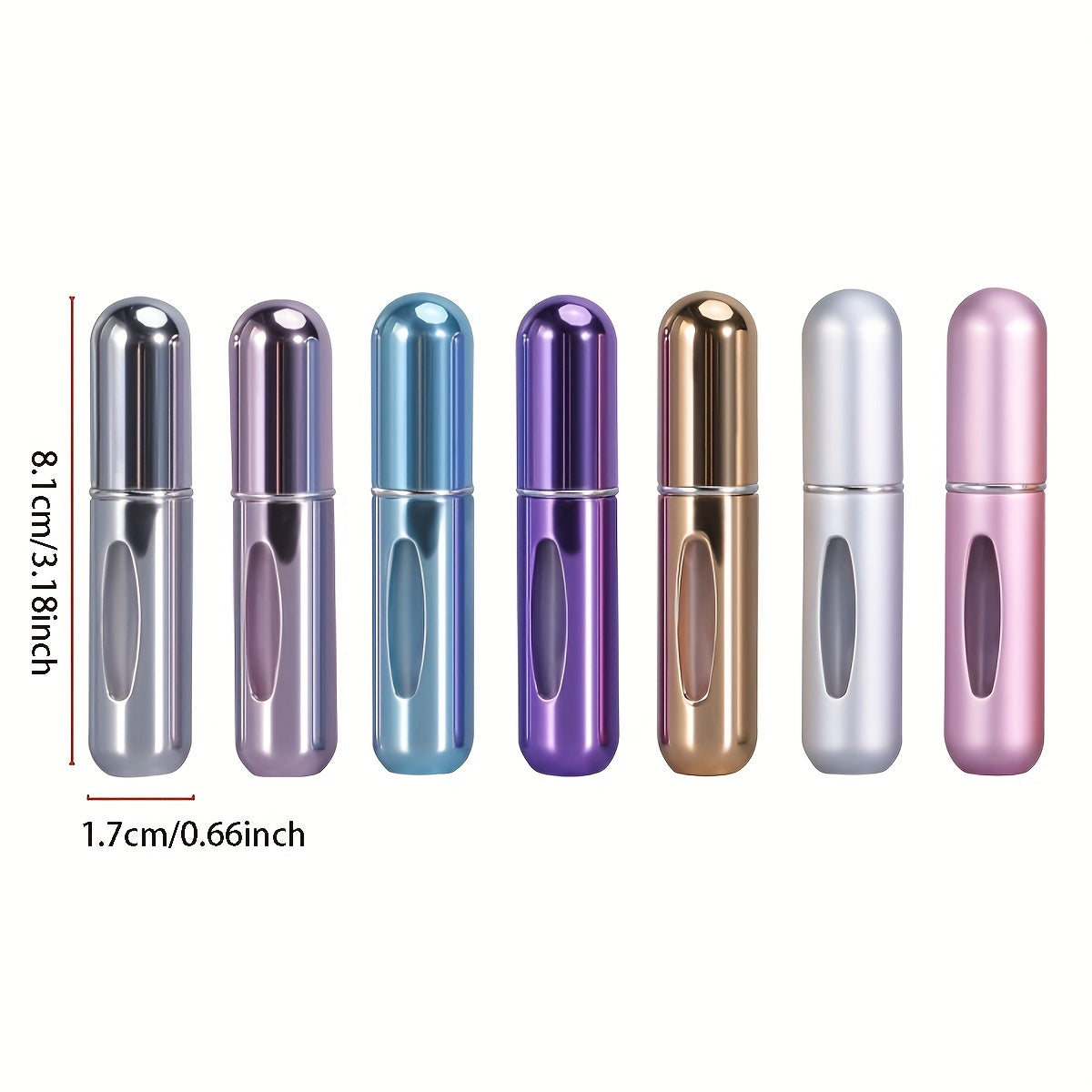 Portable Perfume Atomizer Refillable Mini Perfume Bottles Fragrance Empty Bottle