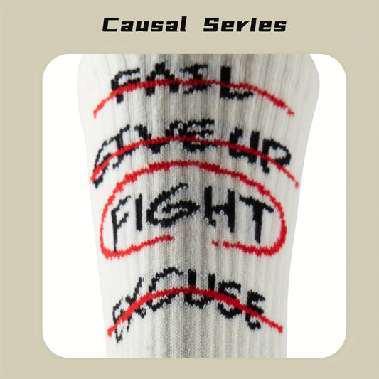 Anti Slip Sweat Absorb Mid calf Bball Socks Quick dry Compression