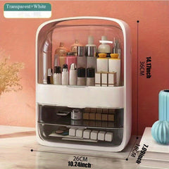 Large Capacity Cosmetic Storage Box with Lid