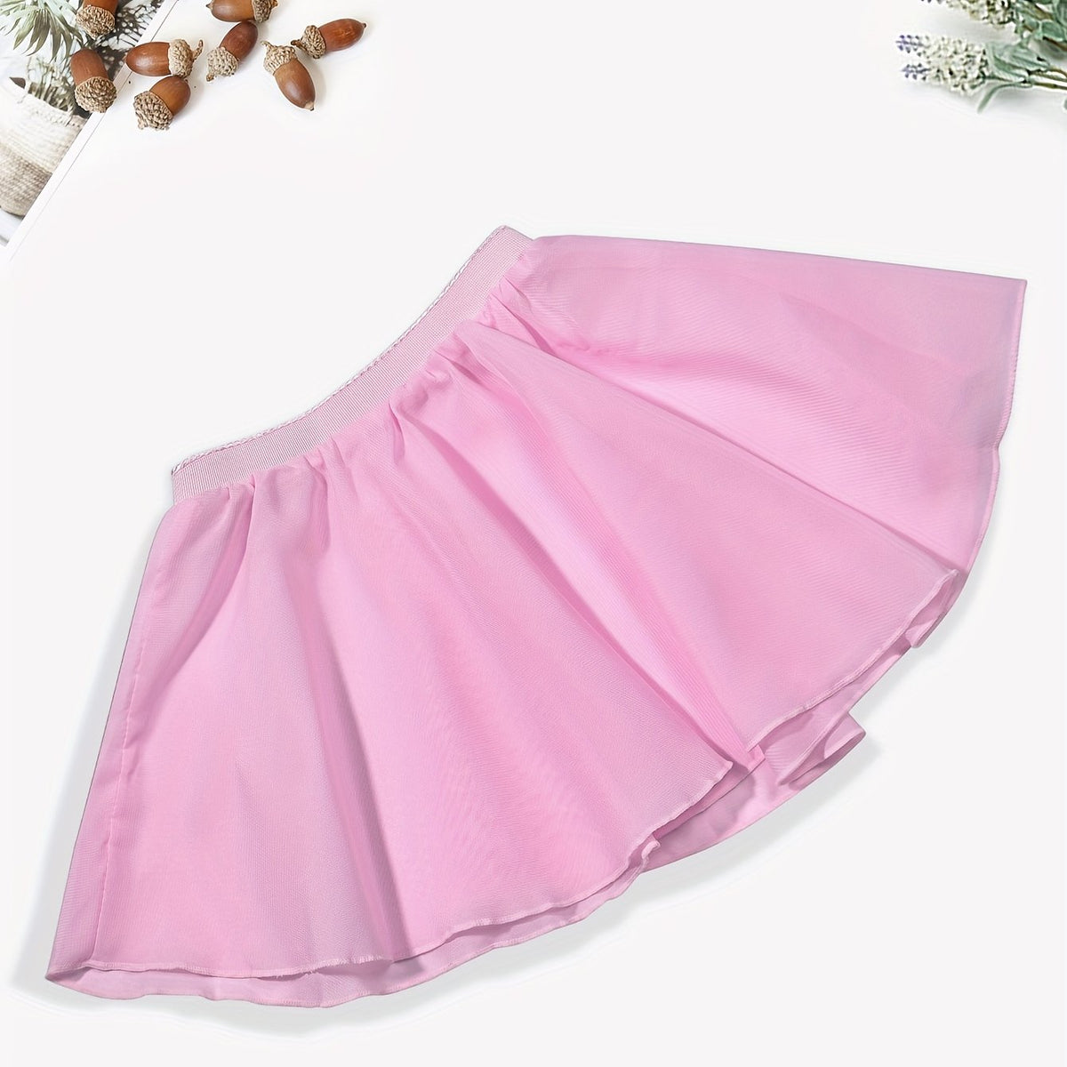 Girls Ballet Mesh Skirt for Performance Party
