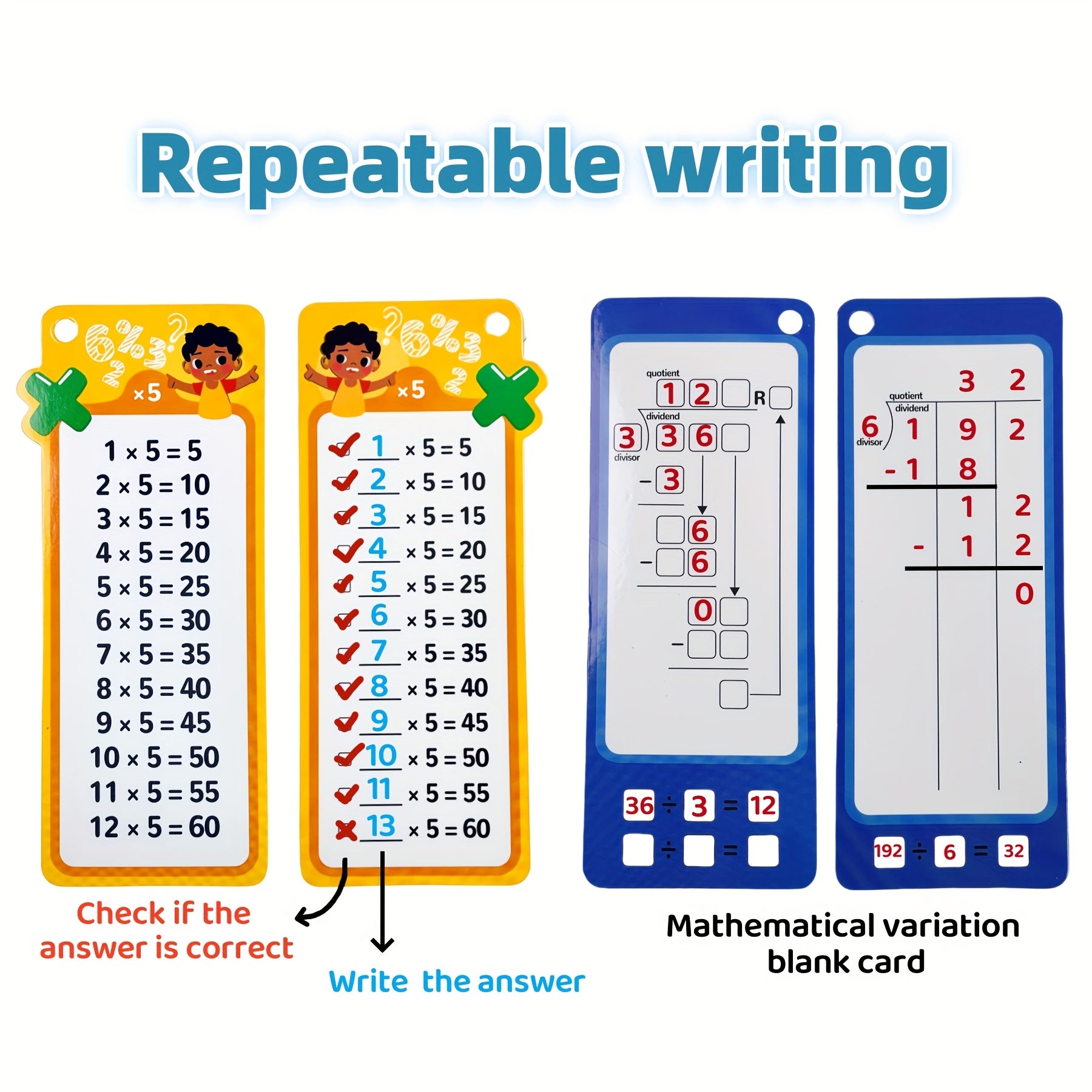 Math Flashcards 0-12: Addition, Subtraction, Multiplication, Division