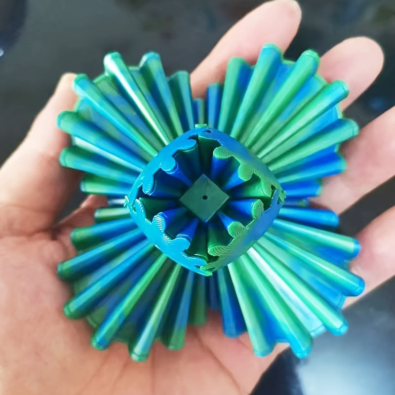 Colorful Gear Ball Desktop Ornament Fidget Spinner