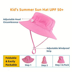 Fisherman's Hat Wide Brim Sun Protection Bucket Hat