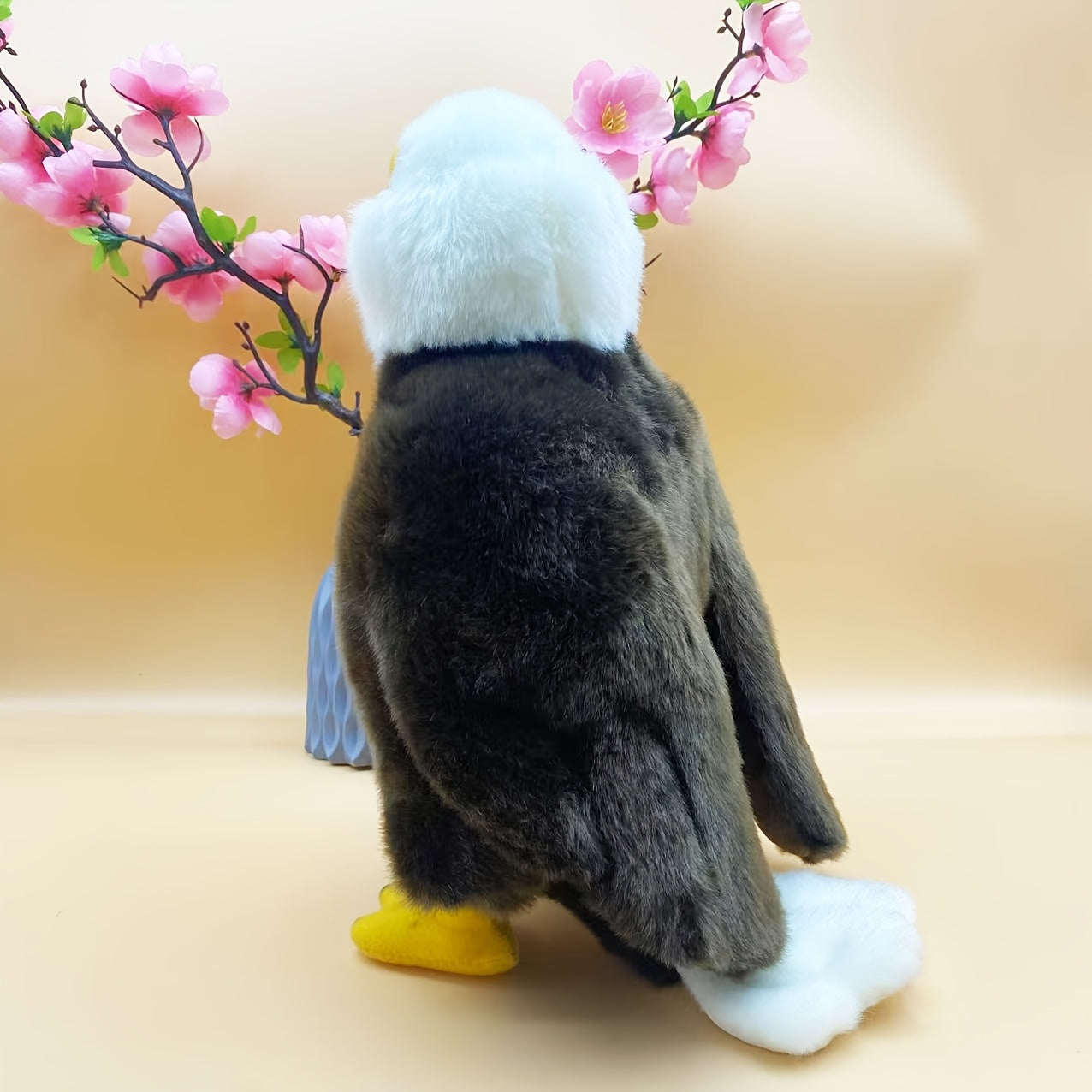 Bald Eagle Plush Toy for Display Cabinets