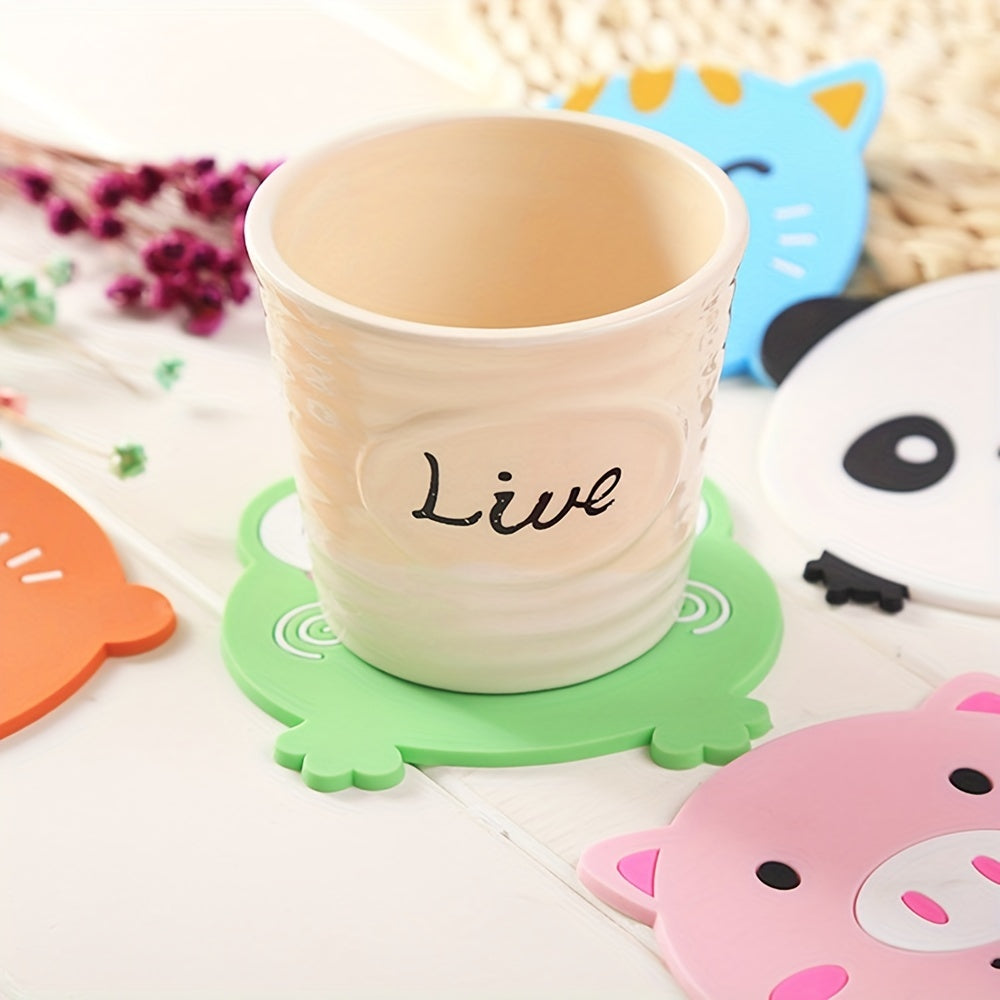 Animal Shaped Silicone Coaster Heat Insulation Pad for Cup Plate Bowl