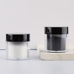 Shimmering Nail Glitter Powder Set - 2 Colors