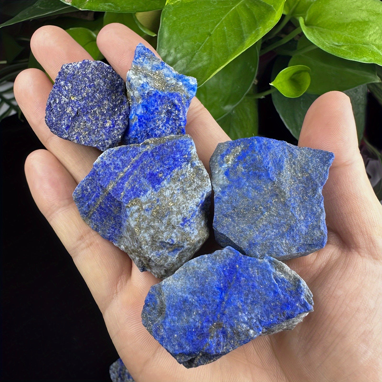 Natural Lapis Lazuli Rough Aroma Stone - Fish Tank Decor