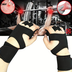Unisex Weightlifting Fingerless Gloves For Fitness Gym