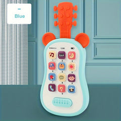 Interactive Guitar Shaped Music Phone Toy for Toddlers