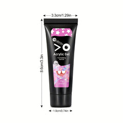Quick Nail Extension Gel 15g Crystal Sequin - Home Salon Nail Art DIY