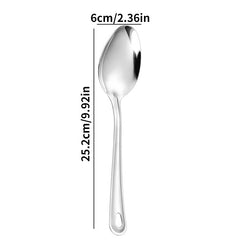 Stainless Steel Soup Spoon for Easy Serving and Dining