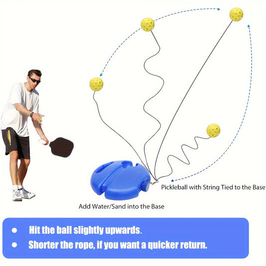 Pickleball Trainer Rebound with Tennis Ball for Beginners