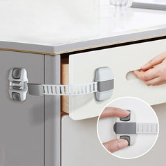 7 9inch Child Safety Lock Anti Clamp Cabinet Drawer Locks