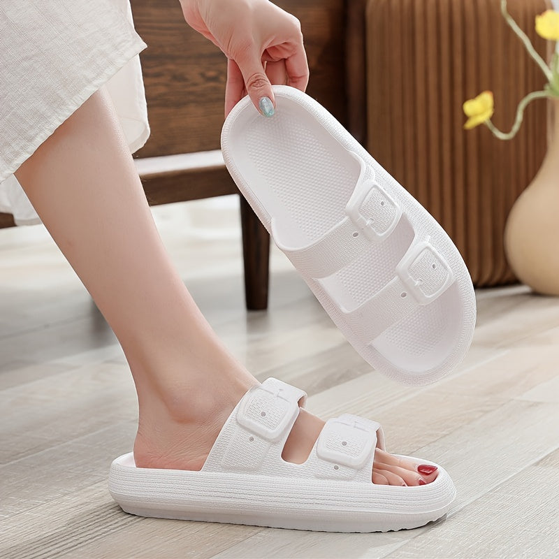 Platform Non-slip Slippers for Women - Indoor & Outdoor Open Toe Slides