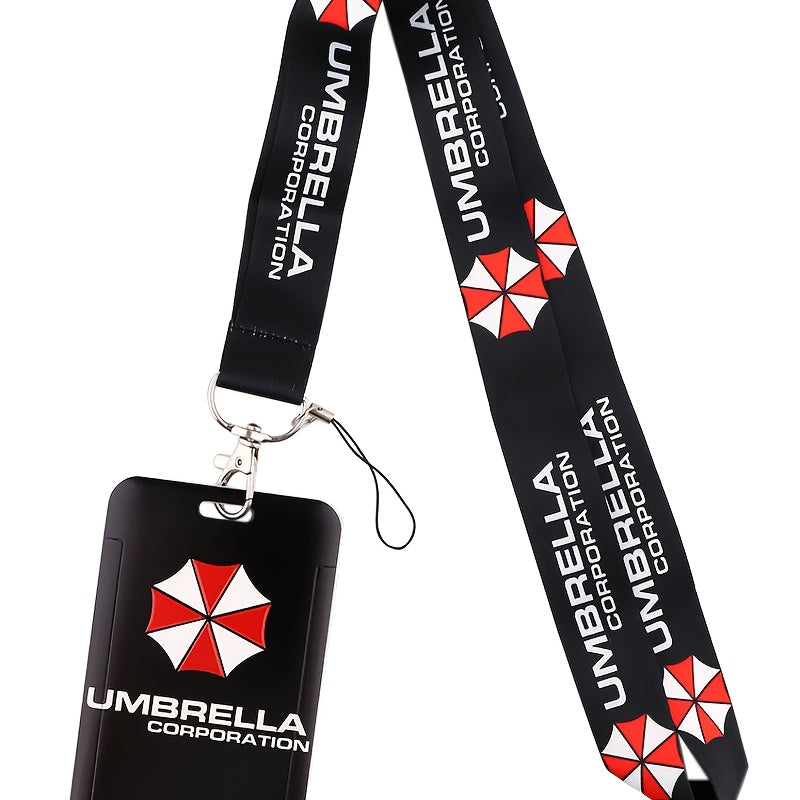 TV Program Umbrella Killer Organization Keychain Door Car Lanyard