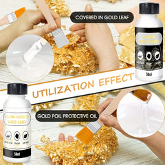 T126 Golden Foil Glue Combo Kit