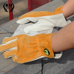 Soft Leather Work Gloves for Men and Women