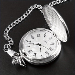 Vintage Roman Number Dial Pocket Watch