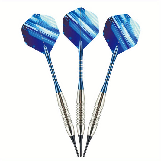 Silver Wine Barrel Soft Dart Set Electronic Dart Needle Toy
