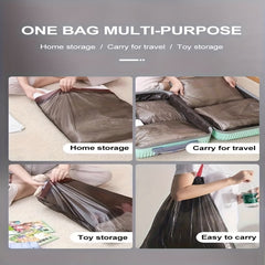 75 Thickened Drawstring Garbage Bags for Home Kitchen Cleaning