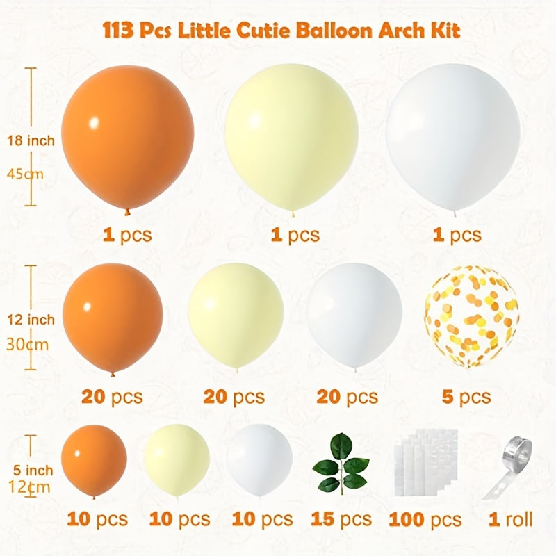 Little Lemon Balloon Garland Set Baby Shower Wedding Decoration