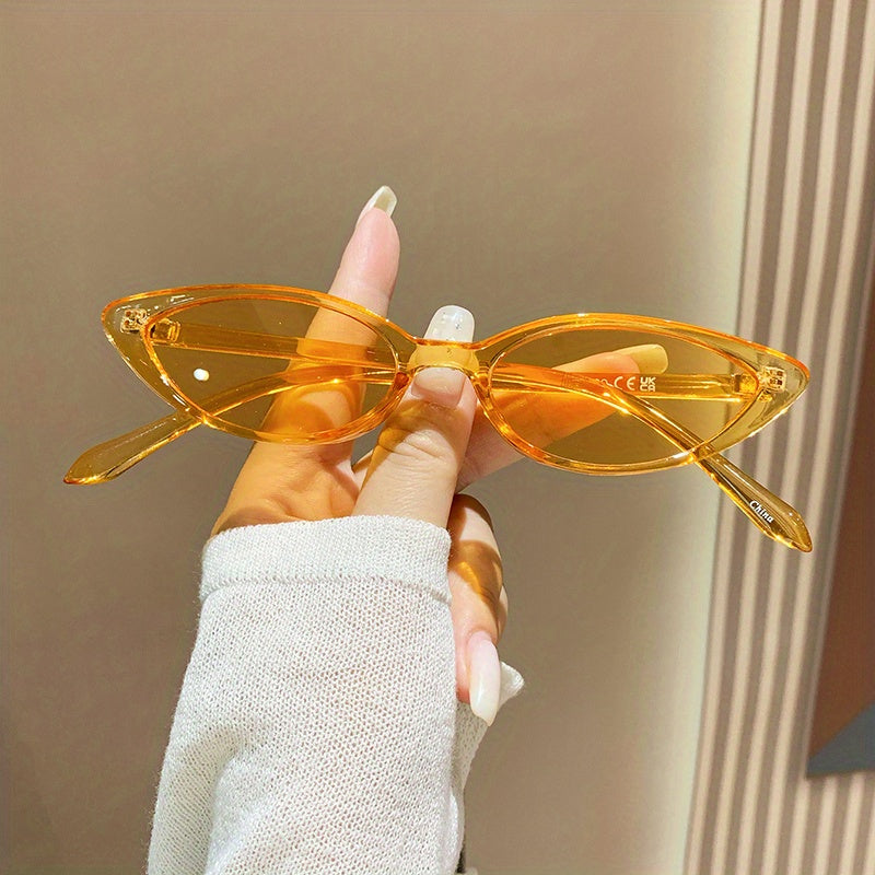 Y2K Cat Eye Sunglasses UV400 Sun Shades For Beach Party Club