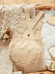 Baby Boys Casual Overall Onesie Cotton Romper