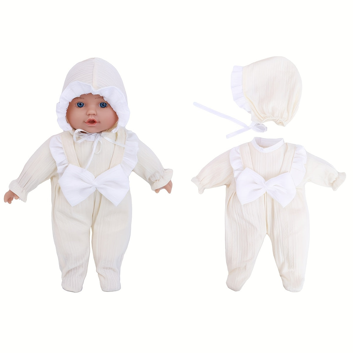 13 Inch Reborn Doll Clothes Set for Boys and Girls' Role Playing