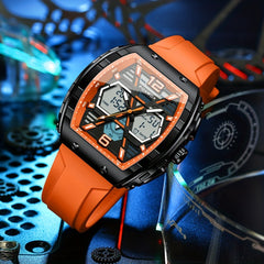 Women's Sport Chronograph Wristwatch Quartz Waterproof Watch