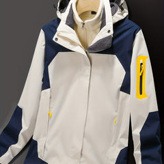 Women's Outdoor Set Plus Velvet Thick Fleece Windproof and Waterproof