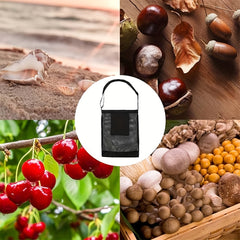 1pc Mushroom Foraging Bag Collapsible Handy Mesh Bag Camping Supplies