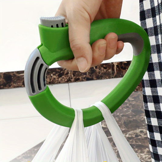 Reusable Plastic Shopping Handle Self Locking Carrier