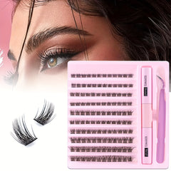 DIY Lash Clusters 120 Pcs Kit With Strong Lash Bond And Seal