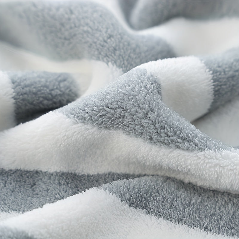 Striped Pattern Bath Towel for Face Washing