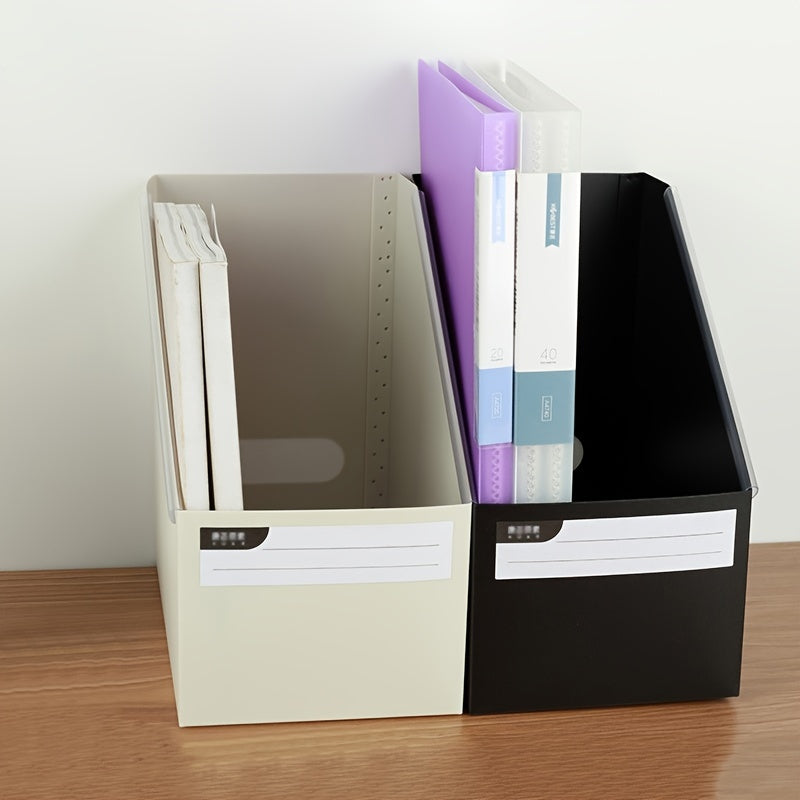 Desktop Book Storage Box Foldable A4 Office Storage