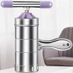 Stainless Steel Manual Noodles Press with 3 Moulds