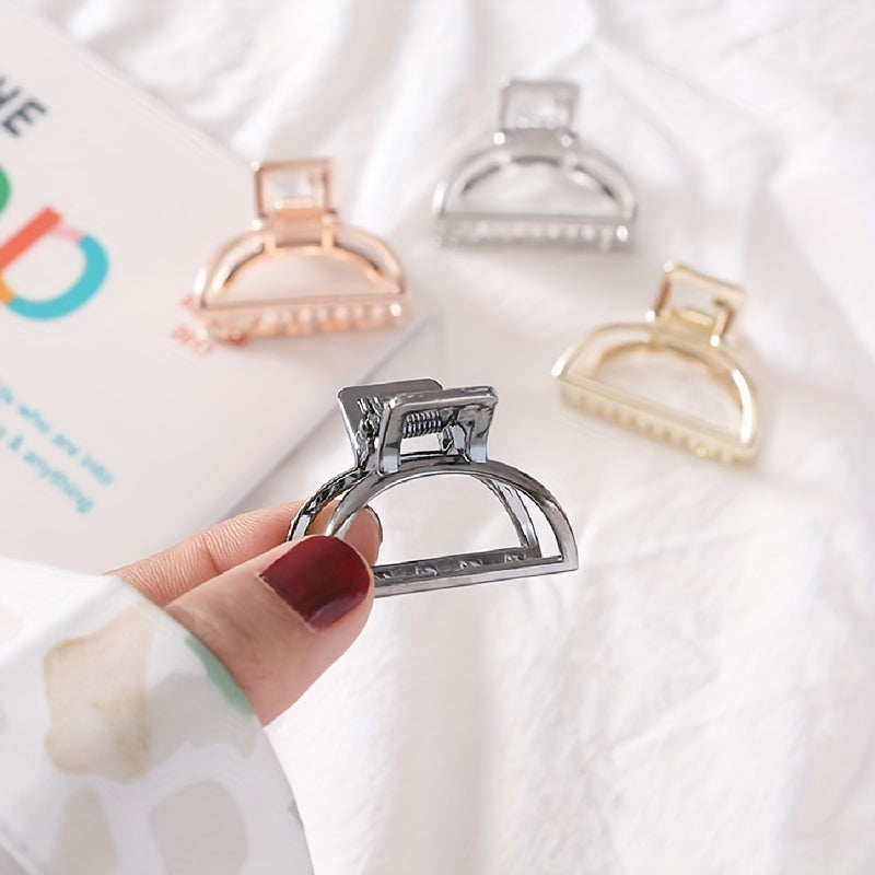 Small Half Hair Clip Girls Alloy Hair Claw Hair Accessories
