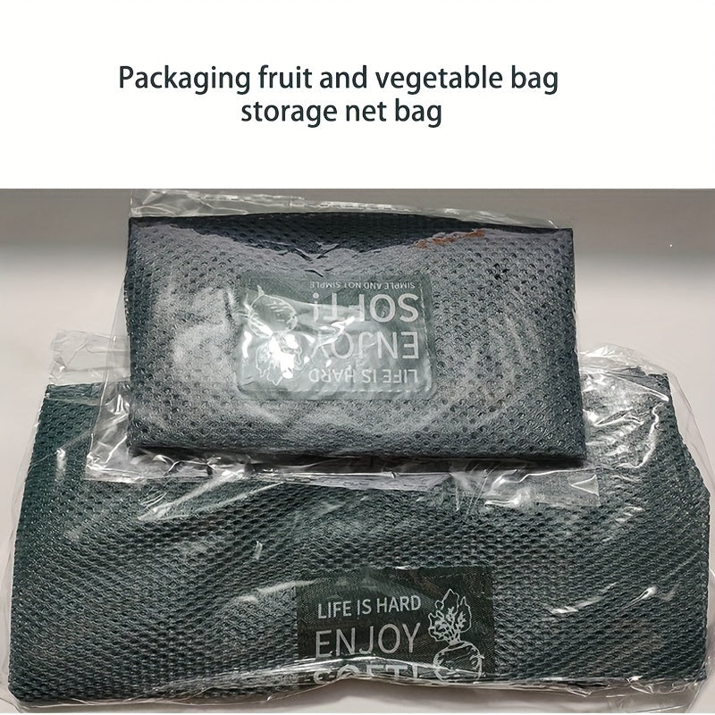 Large Capacity Mesh Storage Bag Hanging Portable Fruit And Vegetable Storage Bag