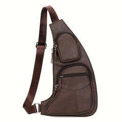 Vintage Horn Shaped Men's Chest Bag