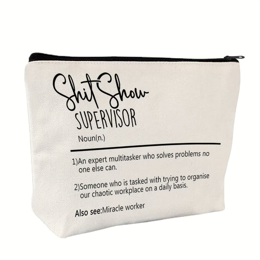 Portable Makeup Pouch Travel Toiletry Bag for Women