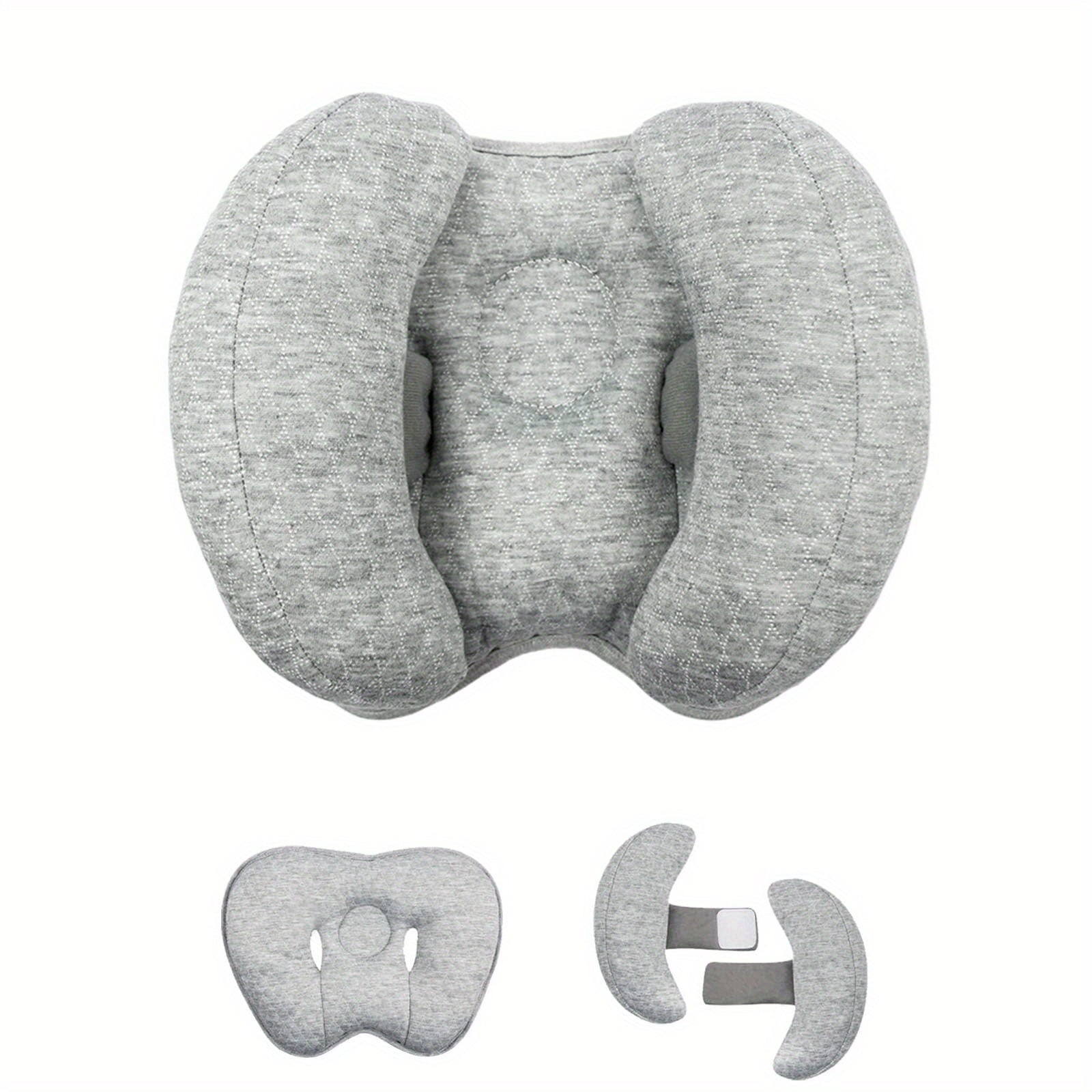 Adjustable Baby Travel Pillow, Banana Shape Neck Head Support, Car
