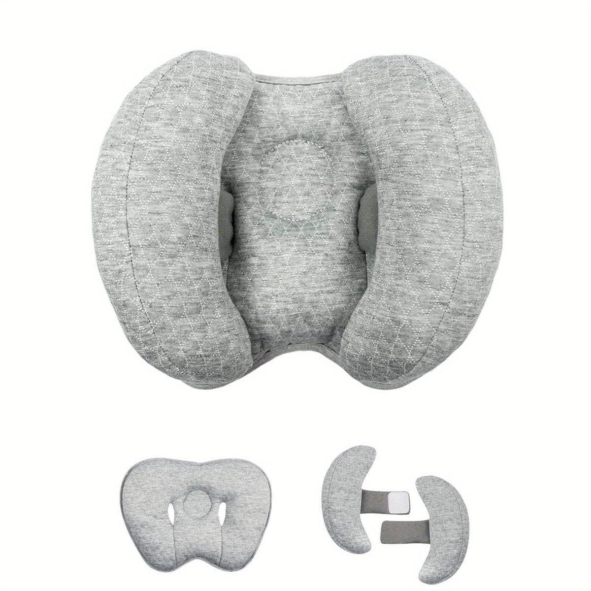 Adjustable Baby Travel Pillow, Banana Shape Neck Head Support, Car